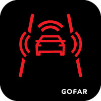 car forward collision warning light symbol