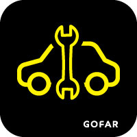 car service vehicle soon safety symbol