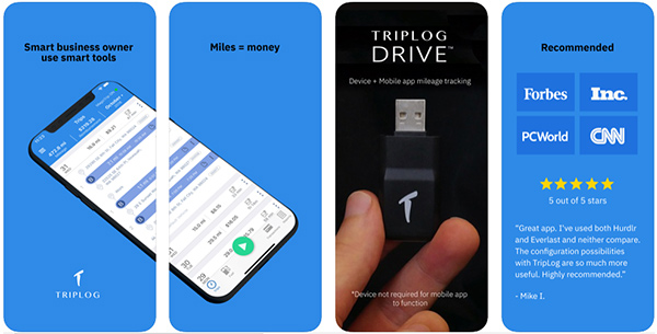 TripLog Car Mileage Tracker